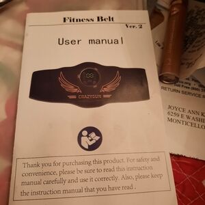 Abs Stimulator Belt - Orange